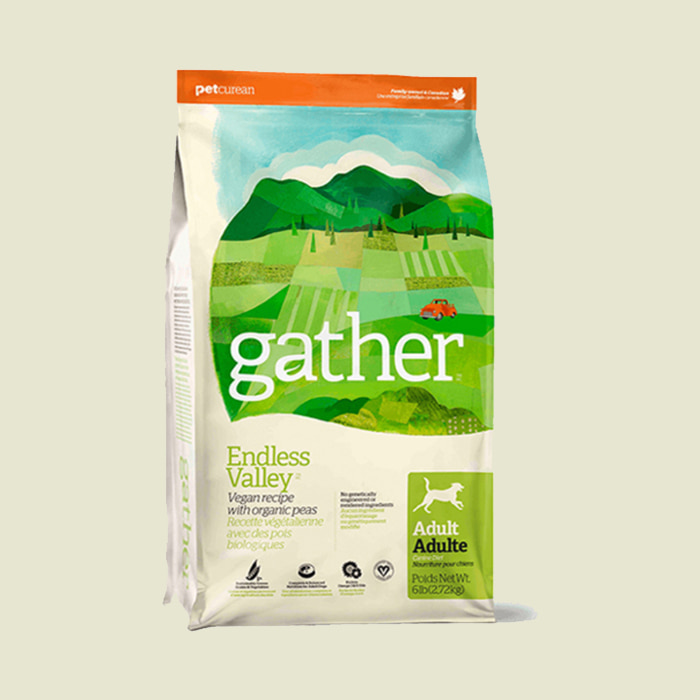 gather-게더 엔드레스 벨리 유기농 비건 애견사료 7.26kg/비건간식증정